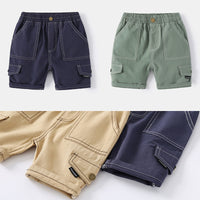 Load image into Gallery viewer, Baby Kid Boys Solid Color Shorts Wholesale 220302312
