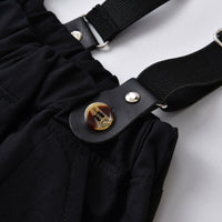 Load image into Gallery viewer, 2 Pieces Set Baby Kid Boys Dressy Solid Color Bow Shirts And Rompers Wholesale 220302314
