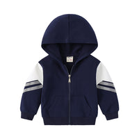 Load image into Gallery viewer, Baby Kid Boys Striped Jackets Outwears Wholesale 220302334

