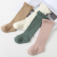 Load image into Gallery viewer, Baby Girls Solid Color Spanish Accessories Socks Wholesale 220302338
