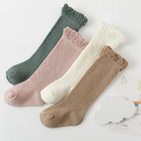 Load image into Gallery viewer, Baby Girls Solid Color Spanish Accessories Socks Wholesale 220302338

