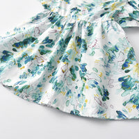 Load image into Gallery viewer, Baby Kid Girls Flower Print Dresses Wholesale 220302341
