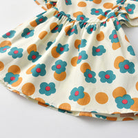 Load image into Gallery viewer, Baby Kid Girls Flower Print Dresses Wholesale 220302341
