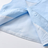 Load image into Gallery viewer, 3 Pieces Set Baby Kid Boys Bow Shirts Solid Color Vests Waistcoats And Pants Wholesale 220302360
