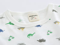 Load image into Gallery viewer, Baby Kid Boys Dinosaur Cartoon Print T-Shirts Wholesale 220302369
