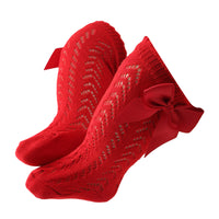 Load image into Gallery viewer, Baby Kid Girls Bow Accessories Socks Wholesale 220302380
