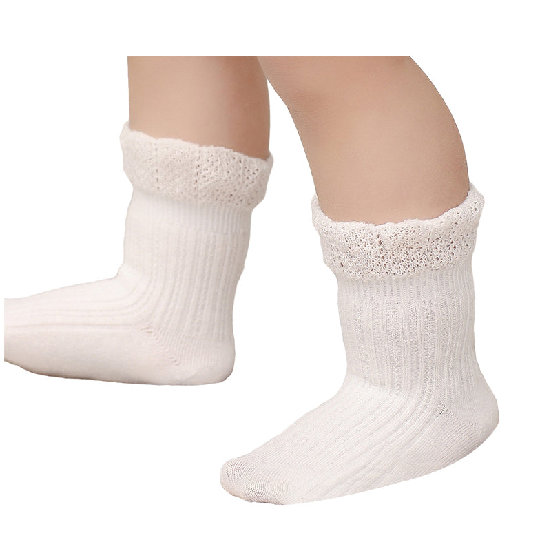 Baby Kid Girls Solid Color Accessories Socks Wholesale 22030239
