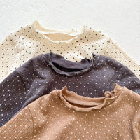 Load image into Gallery viewer, 2 Pieces Set Baby Kid Girls Polka dots Tops And Pants Sleepwears Wholesale 220302391
