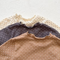 Load image into Gallery viewer, 2 Pieces Set Baby Kid Girls Polka dots Tops And Pants Sleepwears Wholesale 220302391
