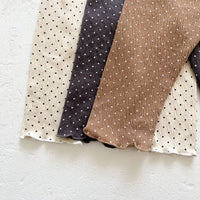 Load image into Gallery viewer, 2 Pieces Set Baby Kid Girls Polka dots Tops And Pants Sleepwears Wholesale 220302391
