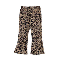 Load image into Gallery viewer, Baby Kid Girls Solid Color Leopard print Polka dots Checked Pants Wholesale 220302393
