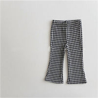Load image into Gallery viewer, Baby Kid Girls Solid Color Leopard print Polka dots Checked Pants Wholesale 220302393
