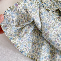 Load image into Gallery viewer, 2 Pieces Set Baby Girls Flower Print Tops And Shorts Wholesale 220302412
