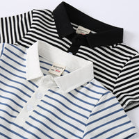 Load image into Gallery viewer, Baby Kid Boys Striped Polo Shirts Wholesale 220302419
