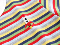 Load image into Gallery viewer, Baby Kid Boys Striped Cartoon Print T-Shirts Wholesale 220302421
