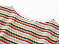 Load image into Gallery viewer, Baby Kid Boys Striped Cartoon Print T-Shirts Wholesale 220302421
