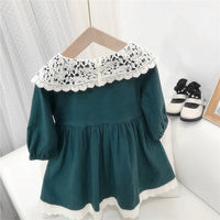 Load image into Gallery viewer, Baby Kid Girls Lace Embroidered Dresses Wholesale 220302437
