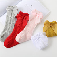 Load image into Gallery viewer, Baby Girls Bow Accessories Socks Wholesale 220302450
