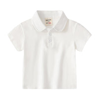 Load image into Gallery viewer, Baby Kid Boys Solid Color Polo Shirts Wholesale 220302464
