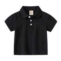Load image into Gallery viewer, Baby Kid Boys Solid Color Polo Shirts Wholesale 220302464
