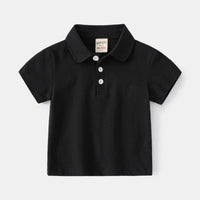 Load image into Gallery viewer, Baby Kid Boys Solid Color Polo Shirts Wholesale 220302464
