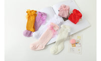 Load image into Gallery viewer, Baby Girls Solid Color Bow Accessories Socks Wholesale 220302472
