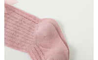 Load image into Gallery viewer, Baby Girls Solid Color Bow Accessories Socks Wholesale 220302472
