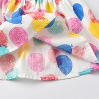 Load image into Gallery viewer, Baby Kid Girls Flower Cartoon Print Dresses Wholesale 220302473
