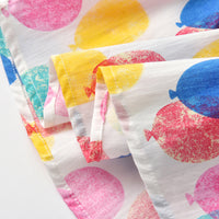 Load image into Gallery viewer, Baby Kid Girls Flower Cartoon Print Dresses Wholesale 220302473
