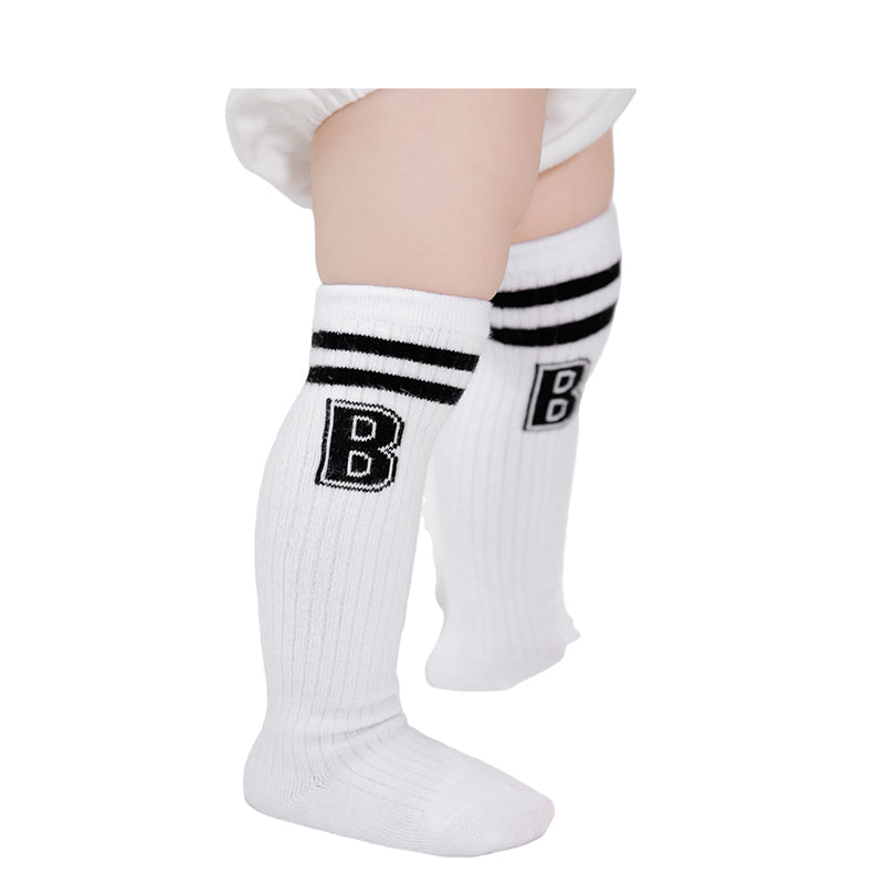 Baby Unisex Striped Alphabet Accessories Socks Wholesale 22030295