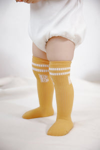 Load image into Gallery viewer, Baby Unisex Striped Alphabet Accessories Socks Wholesale 22030295
