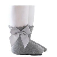 Load image into Gallery viewer, Baby Kid Unisex Solid Color Bow Accessories Socks Wholesale 22030296

