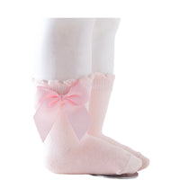 Load image into Gallery viewer, Baby Kid Unisex Solid Color Bow Accessories Socks Wholesale 22030296
