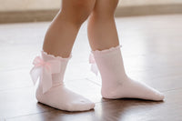 Load image into Gallery viewer, Baby Kid Unisex Solid Color Bow Accessories Socks Wholesale 22030296
