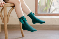 Load image into Gallery viewer, Baby Kid Unisex Solid Color Bow Accessories Socks Wholesale 22030296
