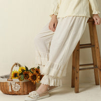 Load image into Gallery viewer, Women Solid Color Embroidered Pants Wholesale 220307114
