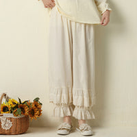 Load image into Gallery viewer, Women Solid Color Embroidered Pants Wholesale 220307114

