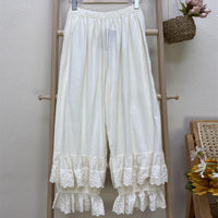 Load image into Gallery viewer, Women Solid Color Embroidered Pants Wholesale 220307114

