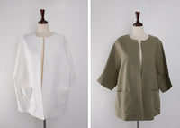 Load image into Gallery viewer, Women Solid Color Tops Wholesale 22030719
