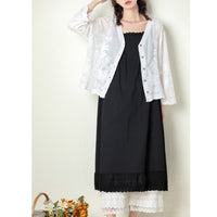 Load image into Gallery viewer, Women Solid Color Embroidered Dresses Wholesale 220307198
