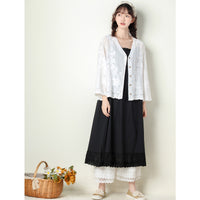 Load image into Gallery viewer, Women Solid Color Embroidered Dresses Wholesale 220307198
