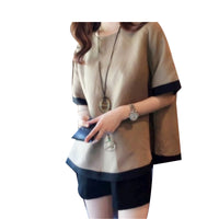 Load image into Gallery viewer, Women Solid Color T-Shirts Wholesale 22030721
