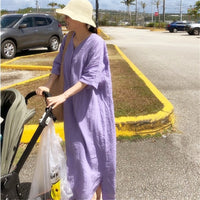 Load image into Gallery viewer, Women Solid Color Dresses Wholesale 220307314
