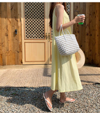 Load image into Gallery viewer, Women Solid Color Dresses Wholesale 220307355
