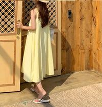 Load image into Gallery viewer, Women Solid Color Dresses Wholesale 220307355
