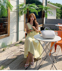 Load image into Gallery viewer, Women Solid Color Dresses Wholesale 220307355
