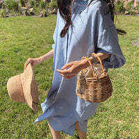 Load image into Gallery viewer, Women Solid Color Dresses Wholesale 220307378
