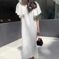 Load image into Gallery viewer, Women Solid Color Dresses Wholesale 220307407
