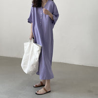 Load image into Gallery viewer, Women Solid Color Dresses Wholesale 220307409
