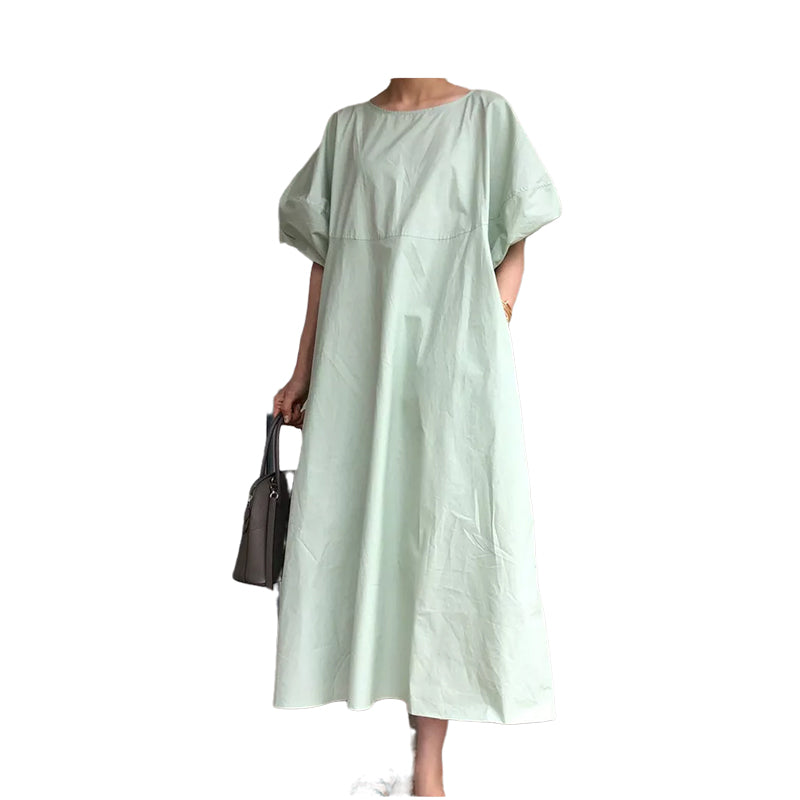 Women Solid Color Dresses Wholesale 220307471